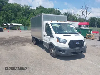 2022 Ford Transit z VIN 1FDBF6Z89NKA12657, wystawiony jako IAAI lot #42667586 z przebiegiem 87 146 mil mil oraz . Historia ofert i sprzedaży dostępna na DreamBid. Obrazek 1.
