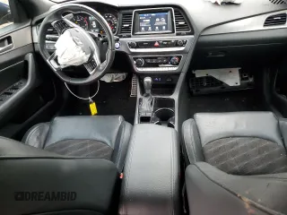 2018 Hyundai Sonata Limited with VIN 5NPE34AFXJH596665, listed as a Copart auction lot 81043474 with 74,084 mi miles and Salvage Title. Bid and sale history available at DreamBid. Image 8.