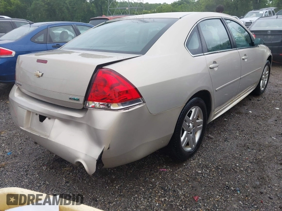 2012 Chevrolet Impala LS Fleet with VIN 2G1WF5E33C1216953, listed as a IAAI auction lot 42416982 with 357,483 mi miles and . Bid and sale history available at DreamBid. Image 4.