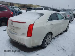 2013 Cadillac ATS Luxury with VIN 1G6AH5RX7D0136886, listed as a IAAI auction lot 41311704 with 107,035 mi miles and . Bid and sale history available at DreamBid. Image 4.