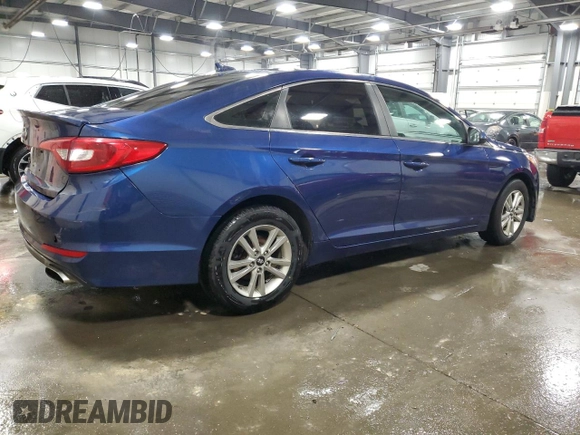 2016 Hyundai Sonata SE z VIN 5NPE24AF7GH365881, wystawiony jako Copart lot #49888055 z przebiegiem 181 106 mil mil oraz Szkoda całkowita • Salvage title. Historia ofert i sprzedaży dostępna na DreamBid. Obrazek 3.