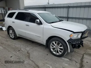 2019 Dodge Durango Citadel with VIN 1C4RDJEG4KC690716, listed as a Copart auction lot 81088814 with 101,417 mi miles and Salvage Title. Bid and sale history available at DreamBid. Image 4.