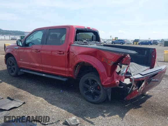2016 Ford F-150 XLT with VIN 1FTEW1EP0GKF34632, listed as a IAAI auction lot 42554342 with 89,571 mi miles and . Bid and sale history available at DreamBid. Image 3.