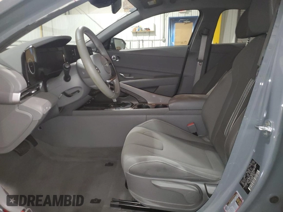 2021 Hyundai Elantra SEL with VIN KMHLS4AG6MU068792, listed as a Copart auction lot 80954334 with 43,644 mi miles and Salvage Title. Bid and sale history available at carsss.com. Image 7.