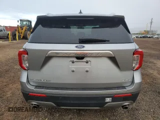 2022 Ford Explorer Platinum with VIN 1FM5K8HW2NNA11076, listed as a Copart auction lot 87486124 with 13,529 mi miles and Salvage Title. Bid and sale history available at carsss.com. Image 6.