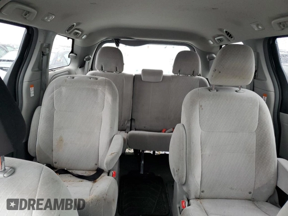 2017 Toyota Sienna LE with VIN 5TDJZ3DC8HS148910, listed as a Copart auction lot 47070465 with 87,024 mi miles and Salvage Title. Bid and sale history available at carsss.com. Image 10.