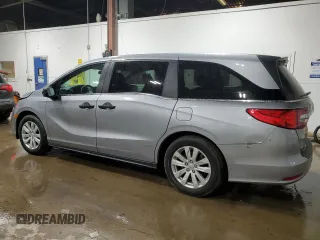 2019 Honda Odyssey LX with VIN 5FNRL6H29KB028228, listed as a Copart auction lot 47819875 with 91,169 mi miles and Salvage Title. Bid and sale history available at DreamBid. Image 2.