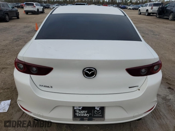 2024 Mazda 3 S with VIN 3MZBPAAM3RM435436, listed as a Copart auction lot 85861614 with 4,309 mi miles and Salvage Title. Bid and sale history available at DreamBid. Image 6.