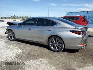 2020 Lexus ES 350 F Sport z VIN 58AGZ1B15LU077898, wystawiony jako Copart lot #49186285 z przebiegiem 38 895 mil mil oraz Szkoda całkowita • Salvage title. Historia ofert i sprzedaży dostępna na DreamBid. Obrazek 2.