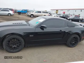 2013 Ford Mustang GT with VIN 1ZVBP8CF3D5240409, listed as a IAAI auction lot 41022550 with 133,744 mi miles. Bid and sale history available at carsss.com. Image 15.