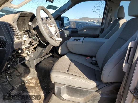2020 Ford F-150 XL with VIN 1FTFX1E55LKD26384, listed as a Copart auction lot 87377924 with 33,639 mi miles and Salvage Title. Bid and sale history available at carsss.com. Image 7.