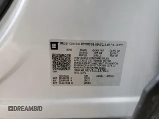 2020 GMC Terrain SLT with VIN 3GKALVEV1LL137814, listed as a Copart auction lot 47792555 with 92,714 mi miles and Salvage Title. Bid and sale history available at DreamBid. Image 15.