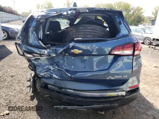 2024 Chevrolet Equinox LT with VIN 3GNAXUEG8RL364851, listed as a Copart auction lot 71069054 with Not Provided miles and Salvage Title. Bid and sale history available at DreamBid. Image 6.