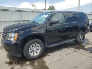 2013 Chevrolet Tahoe Commercial with VIN 1GNSK2E02DR342419, listed as a Copart auction lot 57908885 with 76,486 mi miles and Salvage title. Bid and sale history available at DreamBid. Image 1.