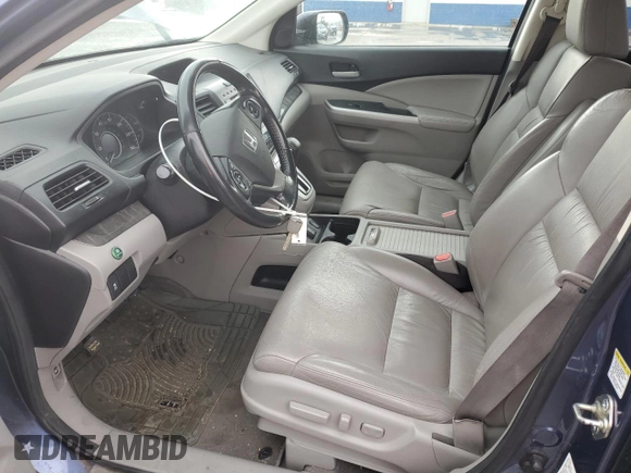 2013 Honda CR-V EX-L with VIN 2HKRM4H70DH616715, listed as a Copart auction lot 44739095 with 150,403 mi miles and Salvage Title. Bid and sale history available at carsss.com. Image 7.