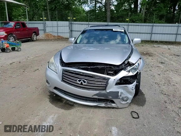 2012 Infiniti M Hybrid with VIN JN1EY1AP0CM910697, listed as a Copart auction lot 60821335 with 145,533 mi miles and Salvage title. Bid and sale history available at DreamBid. Image 13.
