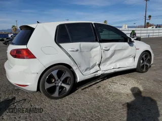 2015 Volkswagen GTI SE with VIN 3VW4T7AUXFM032332, listed as a Copart auction lot 42623355 with 102,334 mi miles and Salvage Title. Bid and sale history available at DreamBid. Image 3.
