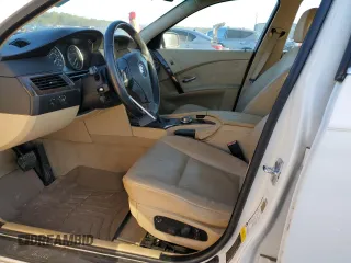 2007 BMW 5 Series 525i with VIN WBANE53537CW64553, listed as a Copart auction lot 52361445 with 169,381 mi miles and Clean Title. Bid and sale history available at carsss.com. Image 7.