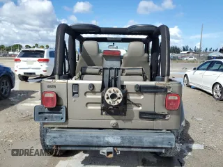 2006 Jeep Wrangler SE with VIN 1J4FA29146P717476, listed as a Copart auction lot 76516624 with 0 mi miles and Non Repairable. Bid and sale history available at carsss.com. Image 6.