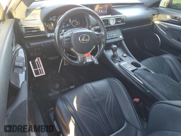 2017 Lexus RC F F z VIN JTHHP5BC2H5006561, wystawiony jako Copart lot #86981344 z przebiegiem 40 121 mil mil oraz Szkoda całkowita • Salvage title. Historia ofert i sprzedaży dostępna na DreamBid. Obrazek 8.