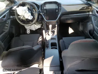 2024 Subaru WRX Premium with VIN JF1VBAH60R9805199, listed as a Copart auction lot 43215095 with 6,556 mi miles and Salvage Title. Bid and sale history available at carsss.com. Image 8.