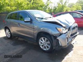 2015 Mitsubishi Outlander SE with VIN 4A4AR4AU7FE014582, listed as a IAAI auction lot 42278954 with 67,570 mi miles and . Bid and sale history available at DreamBid. Image 1.