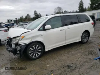 2018 Toyota Sienna XLE with VIN 5TDDZ3DC5JS194553, listed as a Copart auction lot 46648255 with 68,445 mi miles and Salvage Title. Bid and sale history available at carsss.com. Image 1.