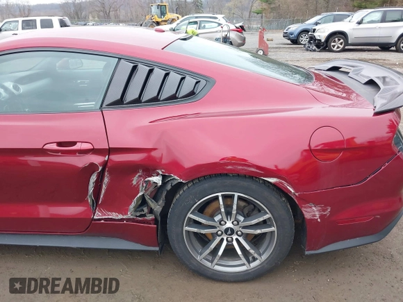 2015 Ford Mustang EcoBoost with VIN 1FA6P8TH6F5357867, listed as a IAAI auction lot 42011136 with 58,099 mi miles and . Bid and sale history available at carsss.com. Image 6.