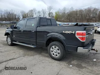 2012 Ford F-150 XL with VIN 1FTFW1ET9CFC46676, listed as a Copart auction lot 52634015 with 166,749 mi miles and Salvage Title. Bid and sale history available at carsss.com. Image 2.