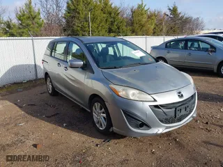 2012 Mazda Mazda5 Sport with VIN JM1CW2BL6C0129489, listed as a IAAI auction lot 41478677 with 259,261 mi miles. Bid and sale history available at carsss.com. Image 1.