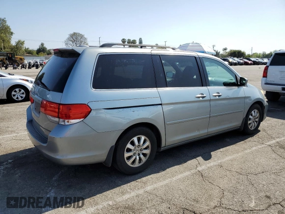 2010 Honda Odyssey EX-L with VIN 5FNRL3H72AB062214, listed as a Copart auction lot 55803575 with 185,689 mi miles and Clean Title. Bid and sale history available at DreamBid. Image 3.