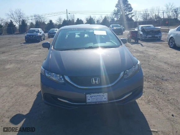 2014 Honda Civic Sedan LX with VIN 19XFB2F53EE081903, listed as a IAAI auction lot 41491003 with 34,652 mi miles. Bid and sale history available at carsss.com. Image 12.