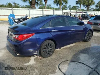 2011 Hyundai Sonata Limited with VIN 5NPEC4ACXBH117278, listed as a Copart auction lot 44442365 with 276,835 mi miles and Salvage Title. Bid and sale history available at DreamBid. Image 3.