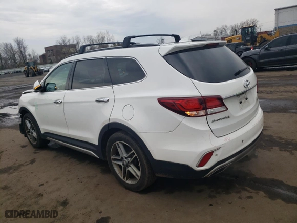 2017 Hyundai Santa Fe Limited Ultimate with VIN KM8SRDHF0HU242835, listed as a Copart auction lot 52719165 with 129,697 mi miles and Salvage Title. Bid and sale history available at carsss.com. Image 2.