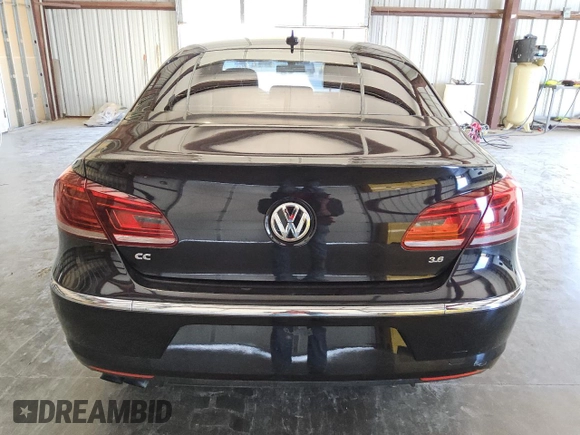 2013 Volkswagen CC VR6 Lux with VIN WVWHU7AN3DE500818, listed as a Copart auction lot 86537214 with 0 mi miles and Clean Title. Bid and sale history available at carsss.com. Image 6.