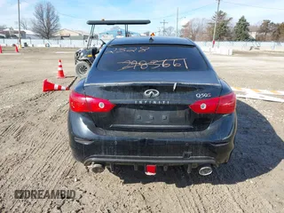 2015 Infiniti Q50 Premium z VIN JN1BV7AR3FM408819, wystawiony jako IAAI lot #41702328 z przebiegiem 162 220 mil mil oraz . Historia ofert i sprzedaży dostępna na DreamBid. Obrazek 16.