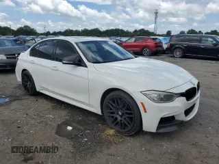 2015 BMW 3 Series 335i xDrive with VIN WBA3B9C51FP982847, listed as a Copart auction lot 63790055 with 141,778 mi miles and Salvage title. Bid and sale history available at DreamBid. Image 4.