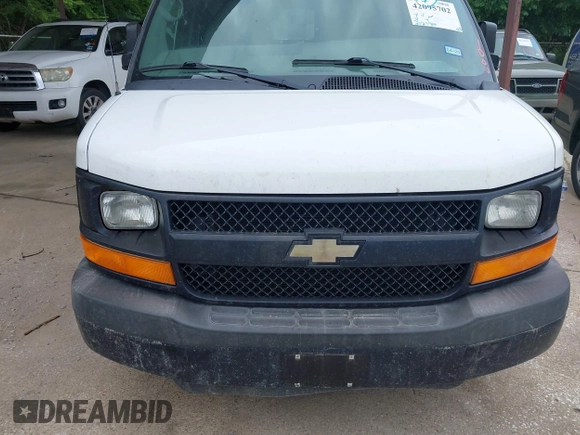 2013 Chevrolet Express Cargo with VIN 1GCSGAFX9D1179458, listed as a IAAI auction lot 42095702 with 212,186 mi miles and . Bid and sale history available at DreamBid. Image 6.
