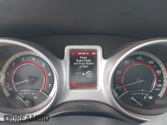 2017 Dodge Journey Crossroad Plus with VIN 3C4PDCGB0HT516790, listed as a IAAI auction lot 42163532 with 83,189 mi miles. Bid and sale history available at carsss.com. Image 7.