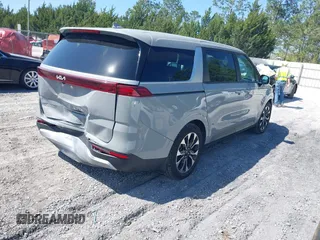 2024 Kia Carnival EX with VIN KNDNC5H36R6361400, listed as a IAAI auction lot 41948484 with 43,594 mi miles. Bid and sale history available at carsss.com. Image 4.