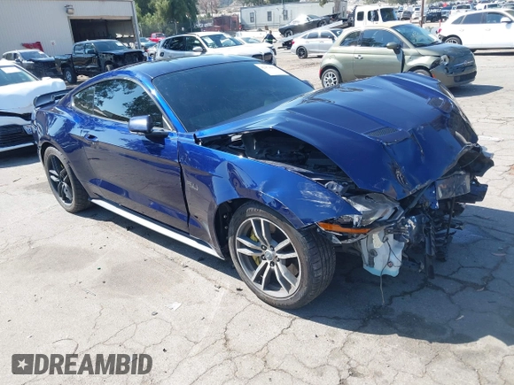2020 Ford Mustang GT with VIN 1FA6P8CF7L5189263, listed as a IAAI auction lot 42474664 with 93,491 mi miles and . Bid and sale history available at DreamBid. Image 1.