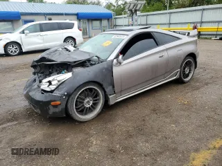 2005 Toyota Celica GT with VIN JTDDR32T650182164, listed as a Copart auction lot 52583624 with 0 mi miles and Salvage Title. Bid and sale history available at carsss.com. Image 1.