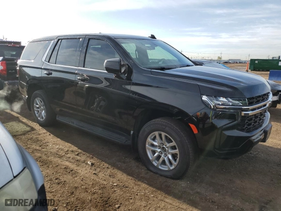 2023 Chevrolet Tahoe Commercial with VIN 1GNSKLED7PR268508, listed as a Copart auction lot 50734945 with 7,353 mi miles and Clean Title. Bid and sale history available at carsss.com. Image 4.