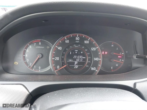 2017 Honda Accord Sedan Sport SE with VIN 1HGCR2F18HA258868, listed as a IAAI auction lot 41351567 with 201,030 mi miles. Bid and sale history available at carsss.com. Image 7.