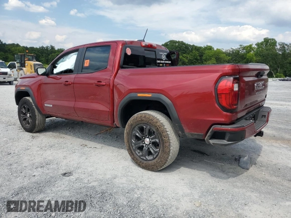 2024 GMC Canyon 2WD Elevation with VIN 1GTP5BEK0R1114660, listed as a Copart auction lot 58601294 with 2,096 mi miles and Salvage Title. Bid and sale history available at carsss.com. Image 2.