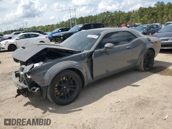 2023 Dodge Challenger R/T Scat Pack Widebody z VIN 2C3CDZFJ2PH694352, wystawiony jako Copart lot #50634415 z przebiegiem 5 340 mil mil oraz Szkoda całkowita • Salvage title. Historia ofert i sprzedaży dostępna na DreamBid. Obrazek 1.