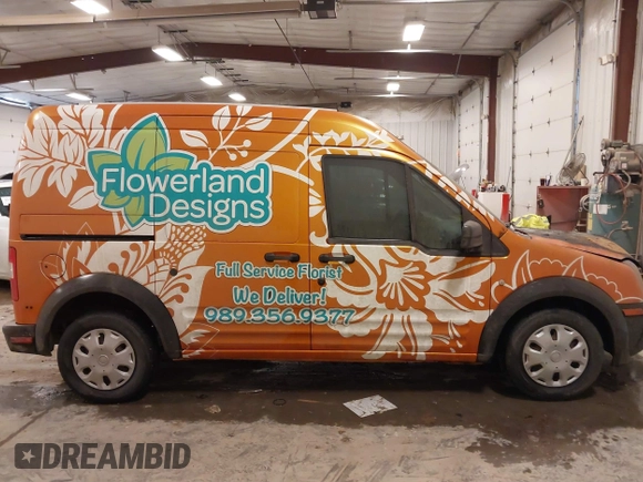 2011 Ford Transit Connect XLT with VIN NM0LS7DN8BT047443, listed as a IAAI auction lot 41355033 with Not provided miles and . Bid and sale history available at DreamBid. Image 12.
