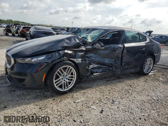 2024 BMW 5 Series 530i xDrive with VIN WBA53FJ04RCP78924, listed as a Copart auction lot 60142525 with Not provided miles and Non repairable. Bid and sale history available at DreamBid. Image 1.