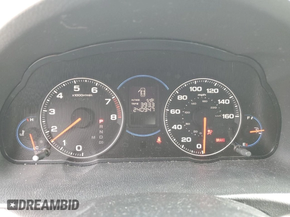 2004 Acura TSX w/Navigation with VIN JH4CL96944C038221, listed as a Copart auction lot 52618785 with 240,947 mi miles and Salvage Title. Bid and sale history available at carsss.com. Image 9.