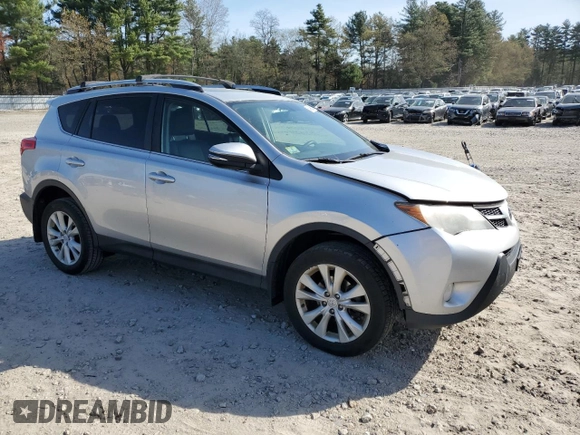 2014 Toyota RAV4 Limited with VIN 2T3DFREVXEW209855, listed as a Copart auction lot 54986315 with 187,965 mi miles and Clean Title. Bid and sale history available at carsss.com. Image 4.